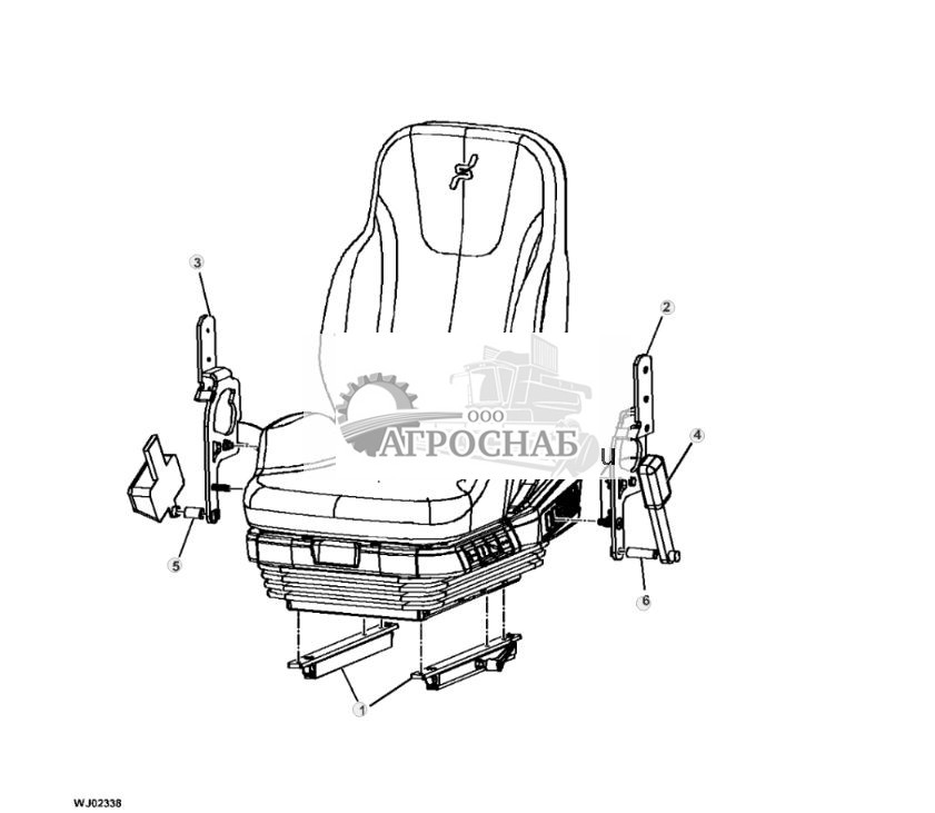 Seat Armrest Brackets  Slide Tracks  Safety Belt - ST792889 38.jpg